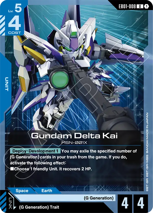 Gundam Delta Kai EB01-008