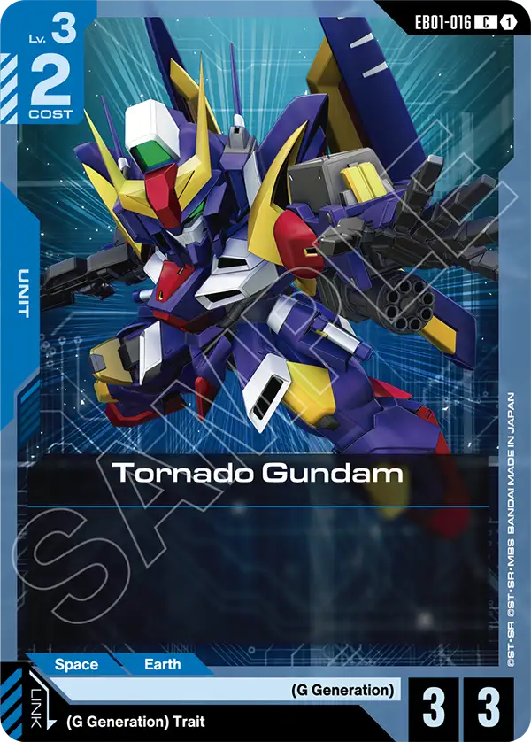 Tornado Gundam EB01-016