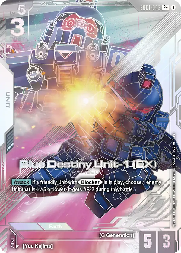 Blue Destiny Unit-1 (EX) EB01-043