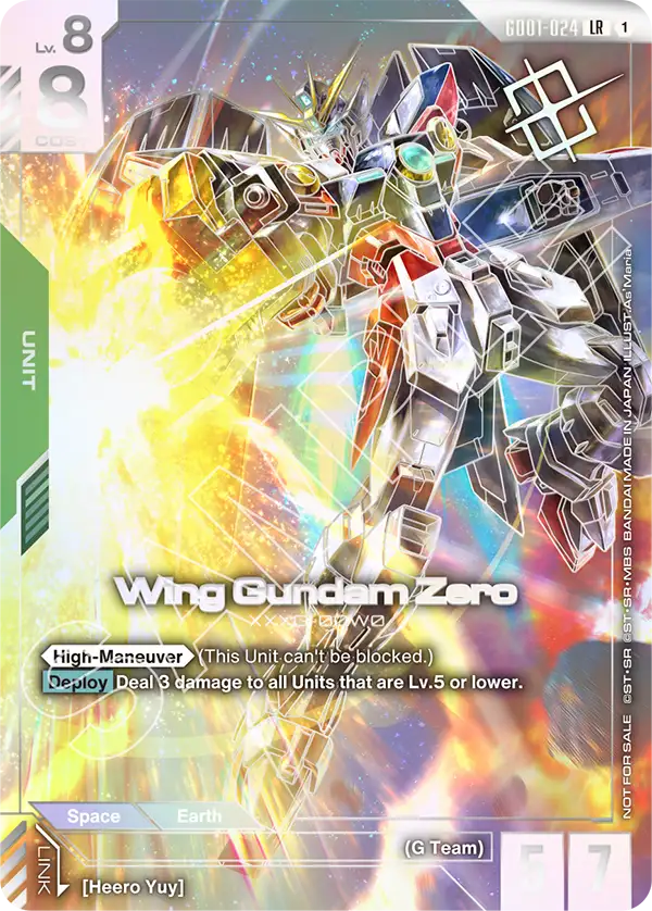 Wing Gundam Zero GD01-024