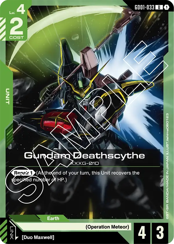Gundam Deathscythe GD01-033