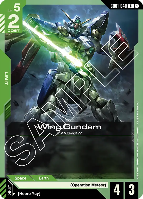 Wing Gundam GD01-040
