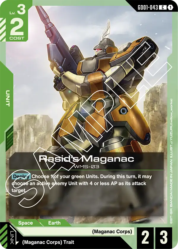 Rasid's Maganac GD01-043