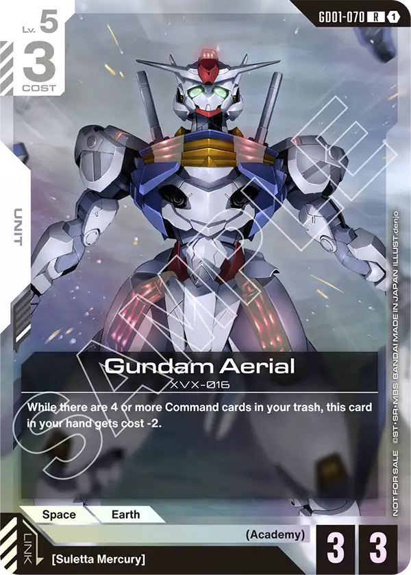 Gundam Aerial GD01-070