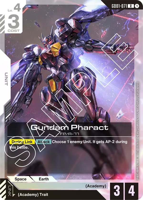 Gundam Pharact GD01-071