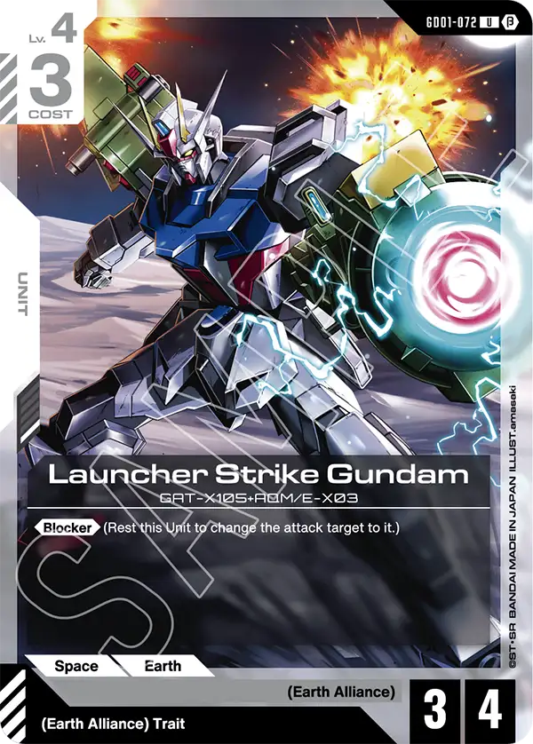 Launcher Strike Gundam GD01-072