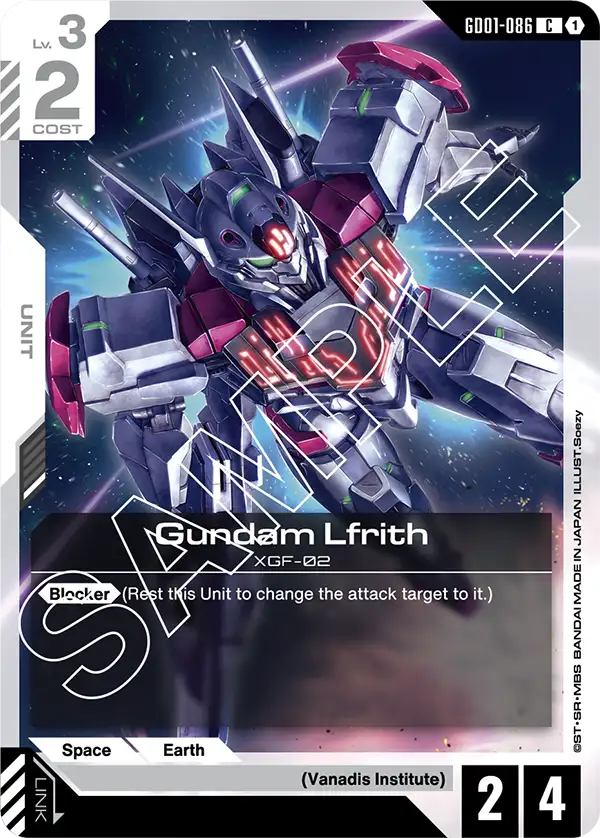 Gundam Lfrith GD01-086