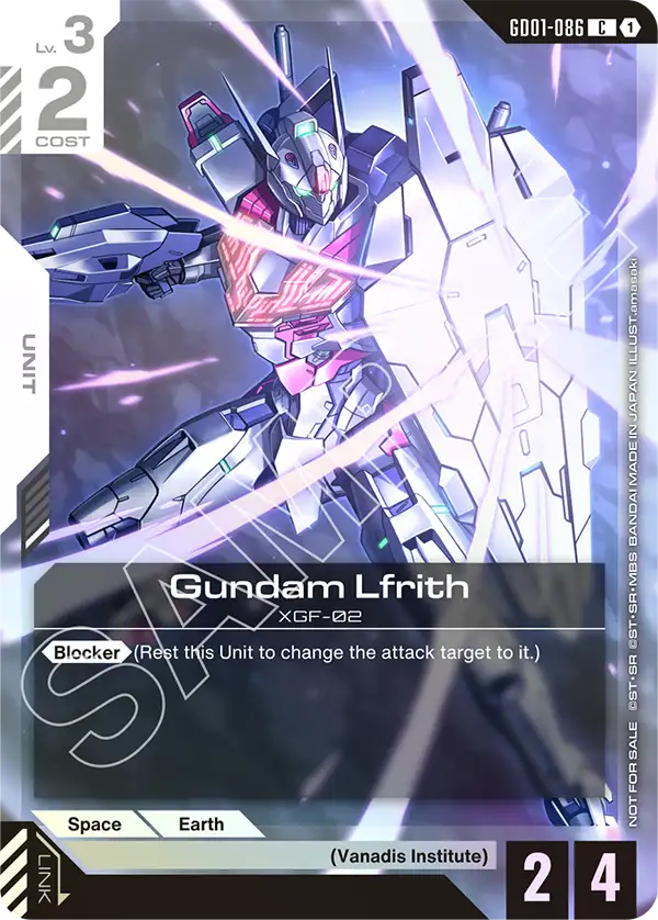 Gundam Lfrith GD01-086