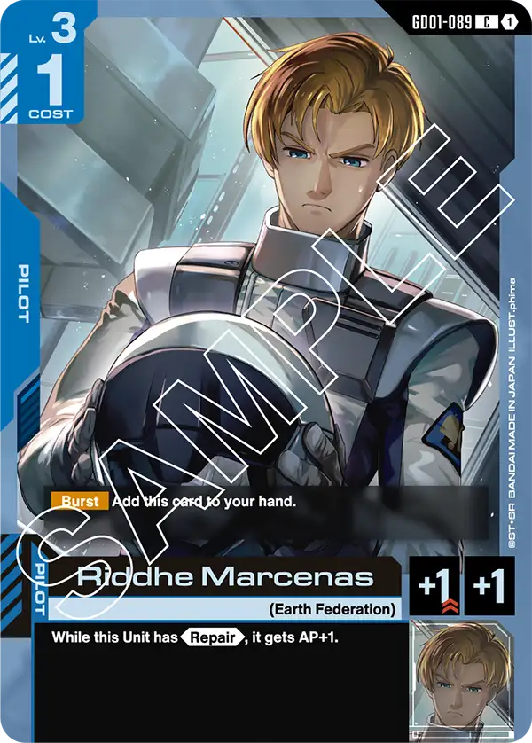Riddhe Marcenas GD01-089