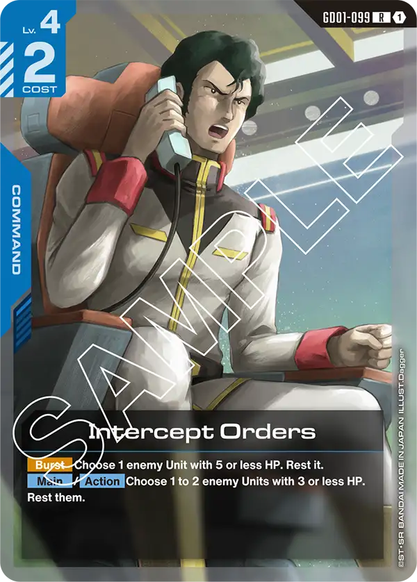 Intercept Orders GD01-099