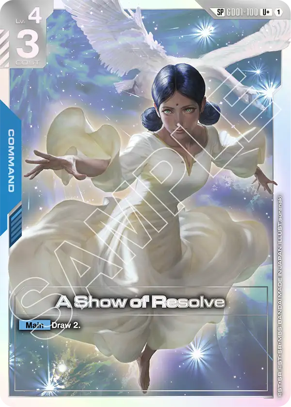 A Show of Resolve GD01-100