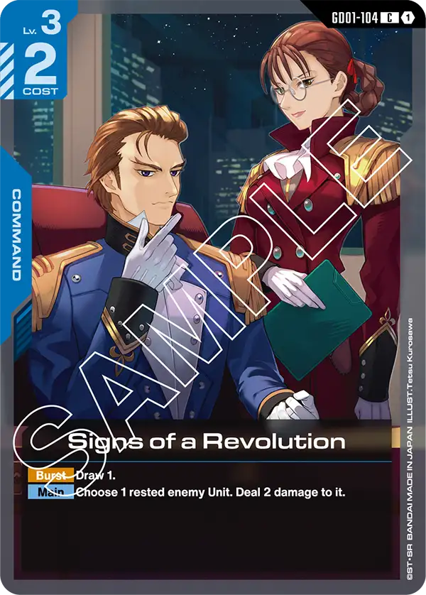 Signs of a Revolution GD01-104