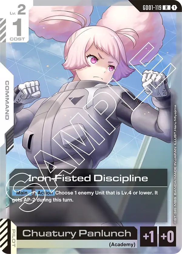 Iron-Fisted Discipline GD01-119