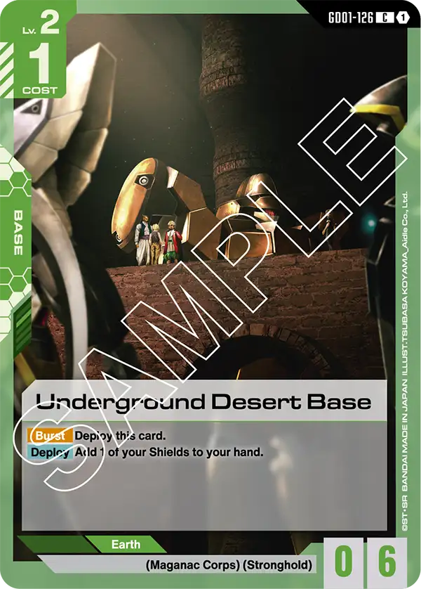 Underground Desert Base GD01-126
