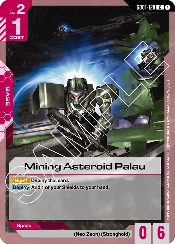 Mining Asteroid Palau GD01-128