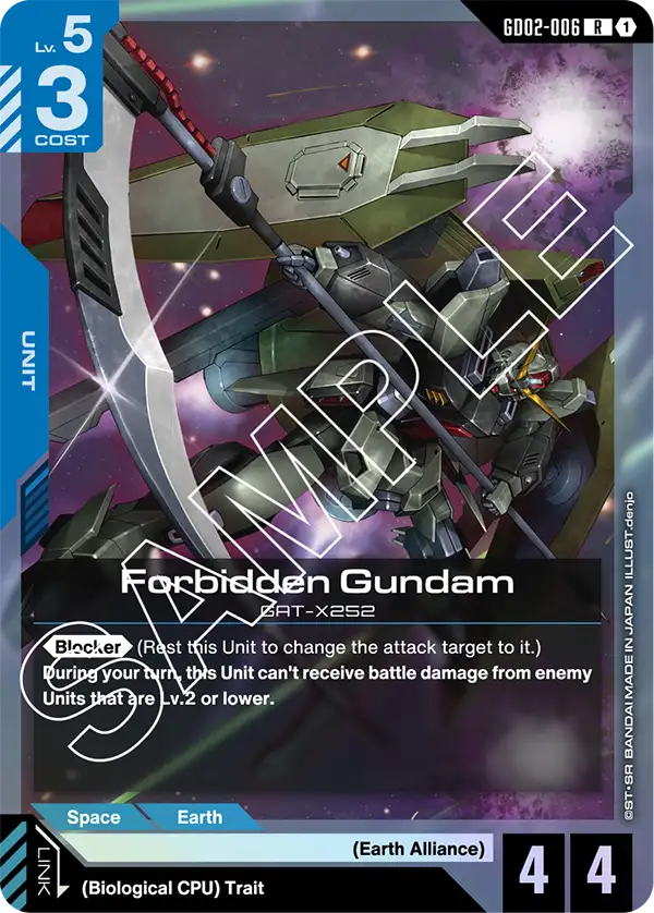Forbidden Gundam GD02-006
