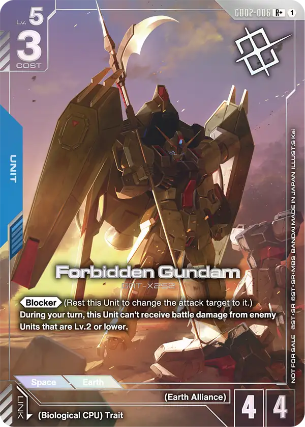 Forbidden Gundam GD02-006