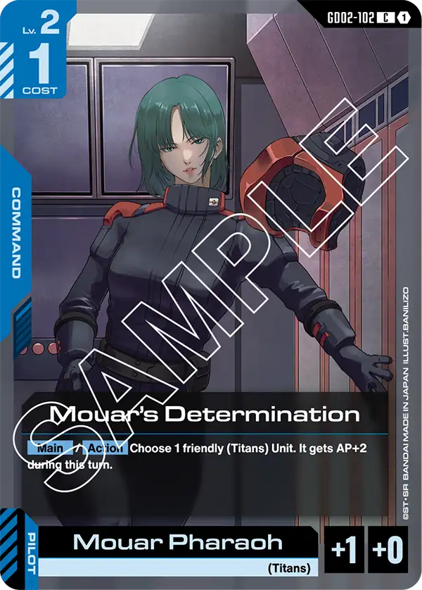 Mouar’s Determination GD02-102
