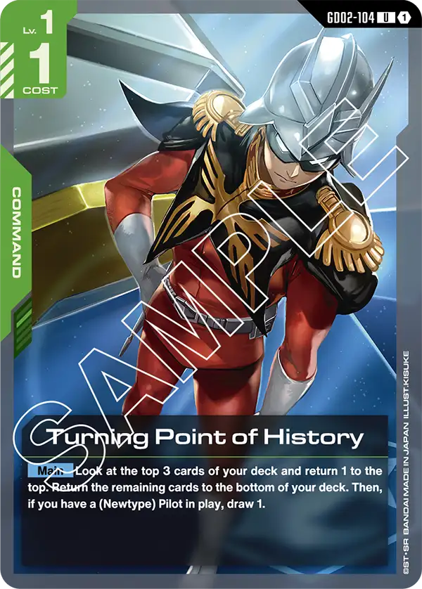 Turning Point of History GD02-104