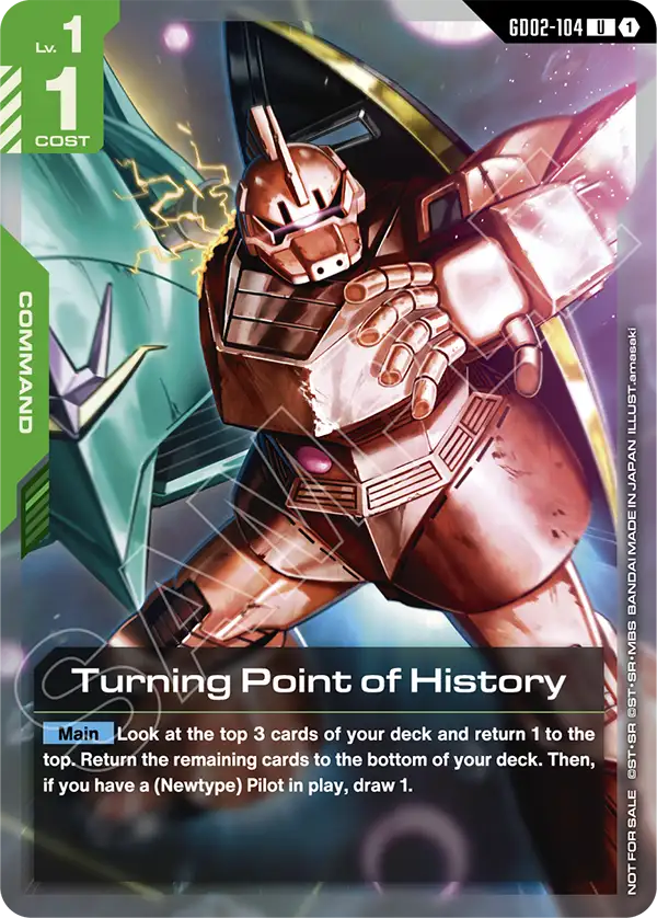 Turning Point of History GD02-104