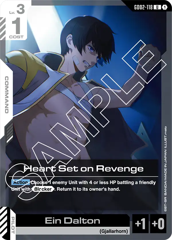 Heart Set on Revenge GD02-118
