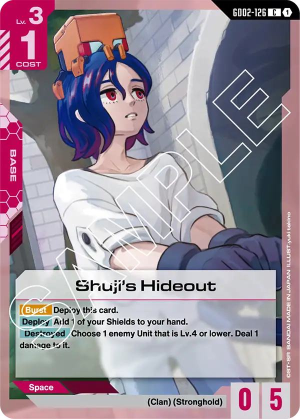 Shuji's Hideout GD02-126