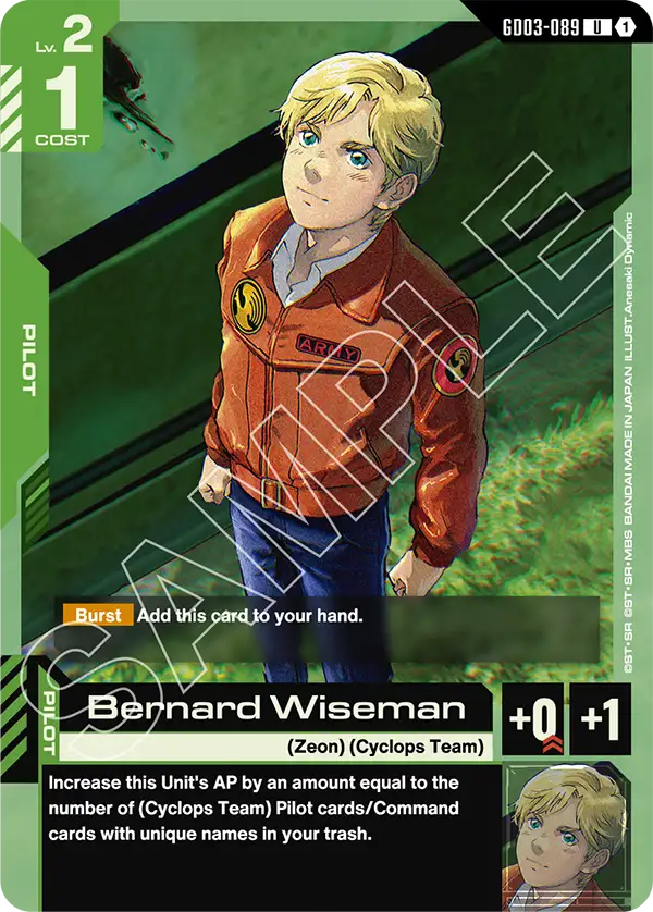 Bernard Wiseman GD03-089
