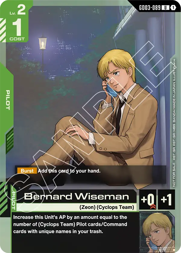 Bernard Wiseman GD03-089