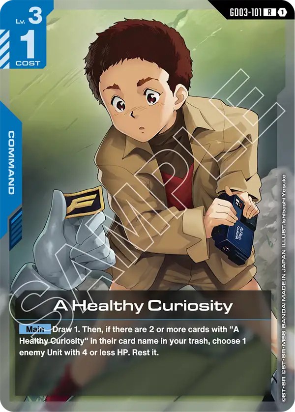 A Healthy Curiosity GD03-101
