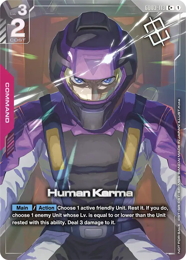 Human Karma GD03-113
