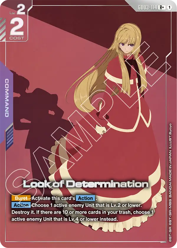 Look of Determination GD03-114