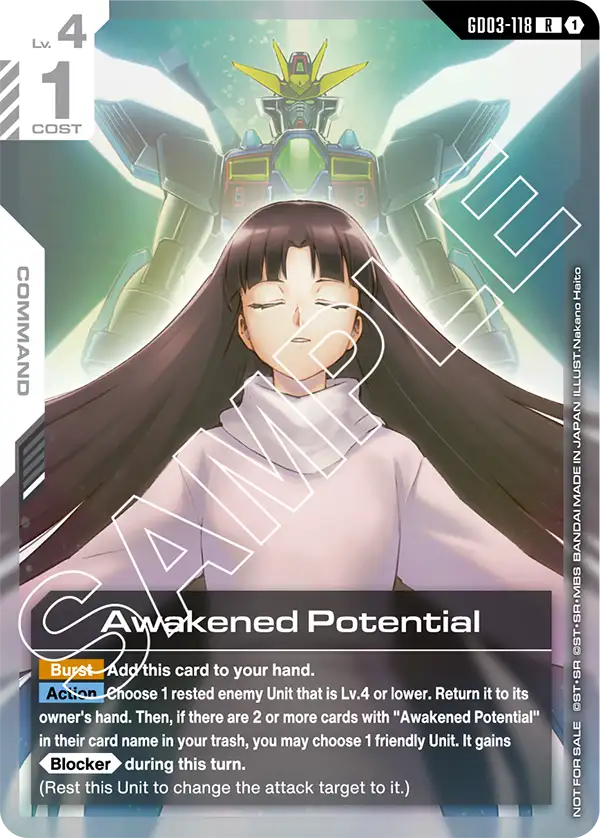 Awakened Potential GD03-118