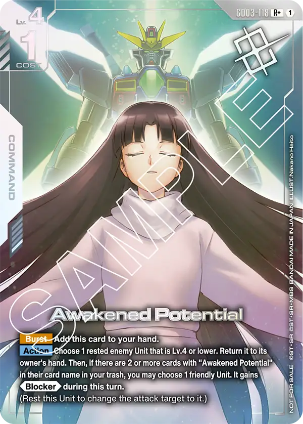 Awakened Potential GD03-118