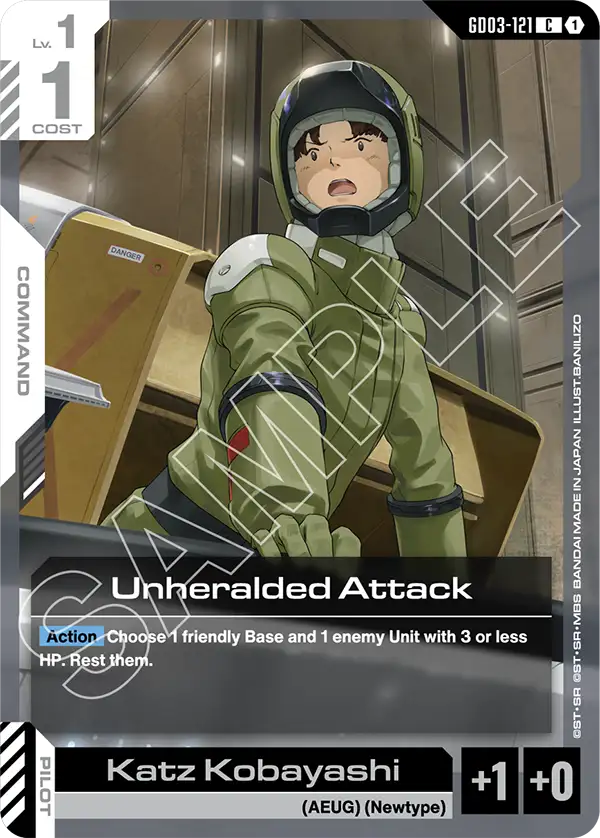 Unheralded Attack GD03-121