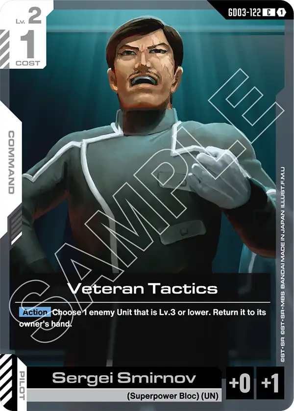 Veteran Tactics GD03-122