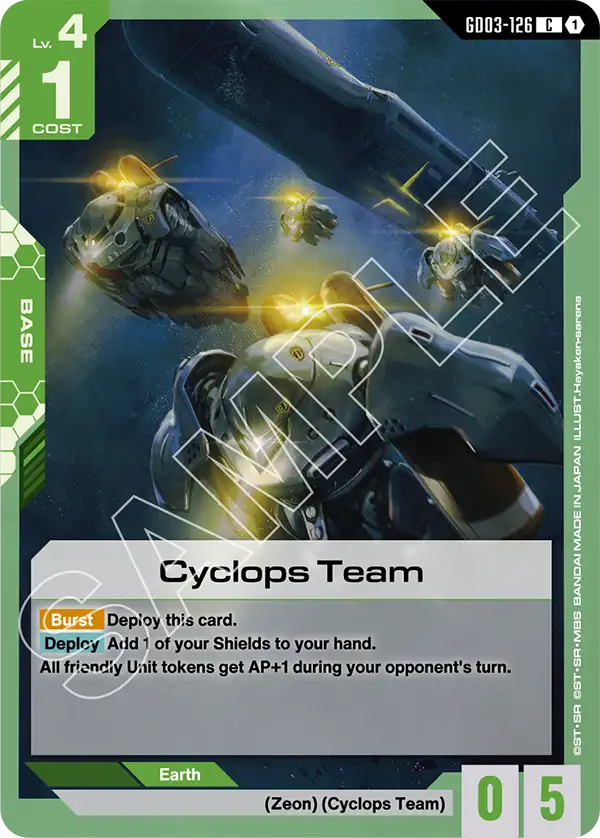 Cyclops Team GD03-126