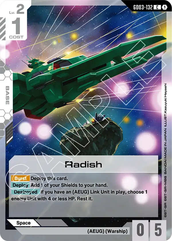 Radish GD03-132