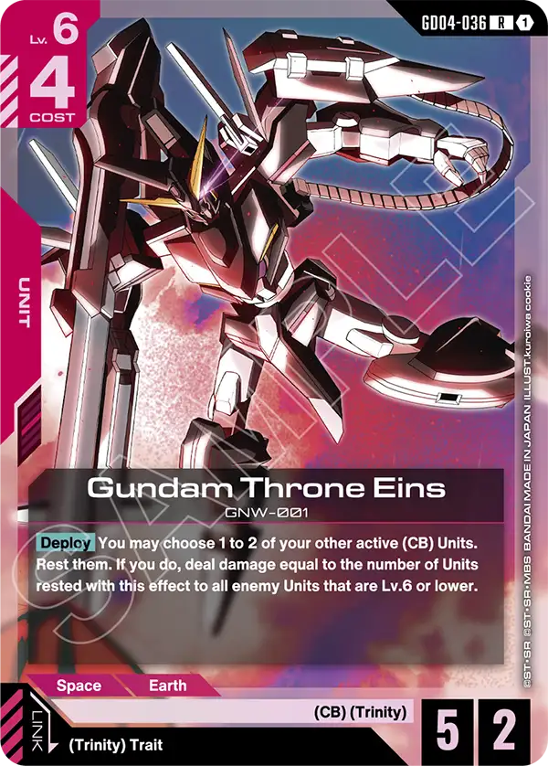 Gundam Throne Eins GD04-036