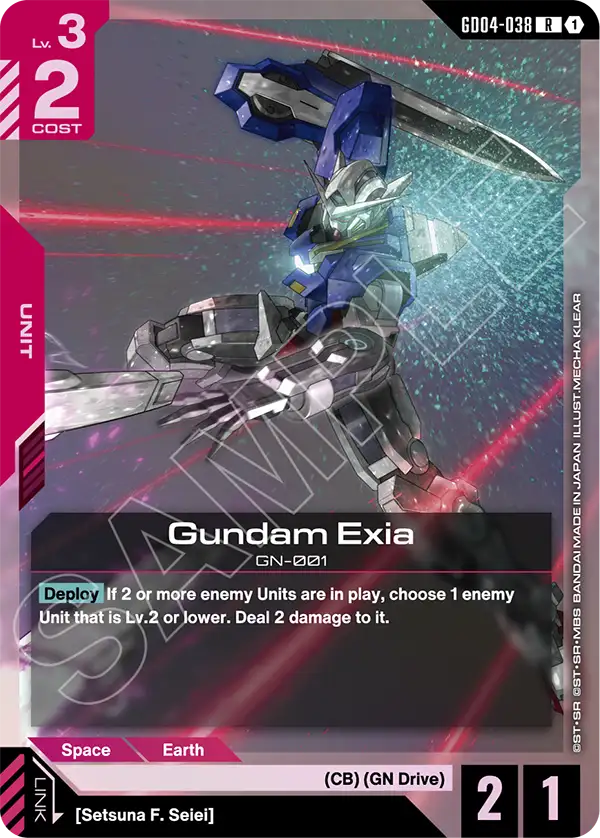 Gundam Exia GD04-038