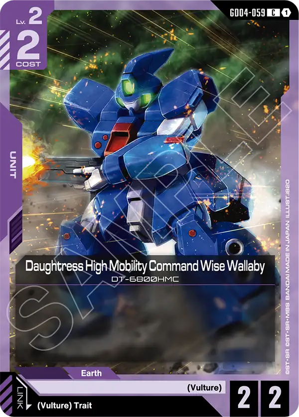 Daughtress High Mobility Command Wise Wallaby GD04-059