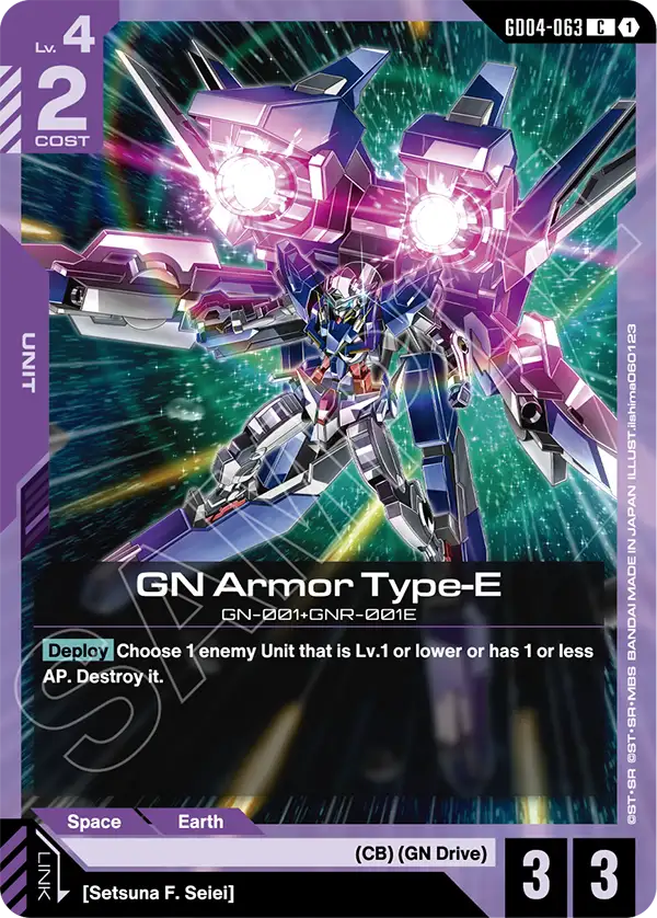 GN Armor Type-E GD04-063