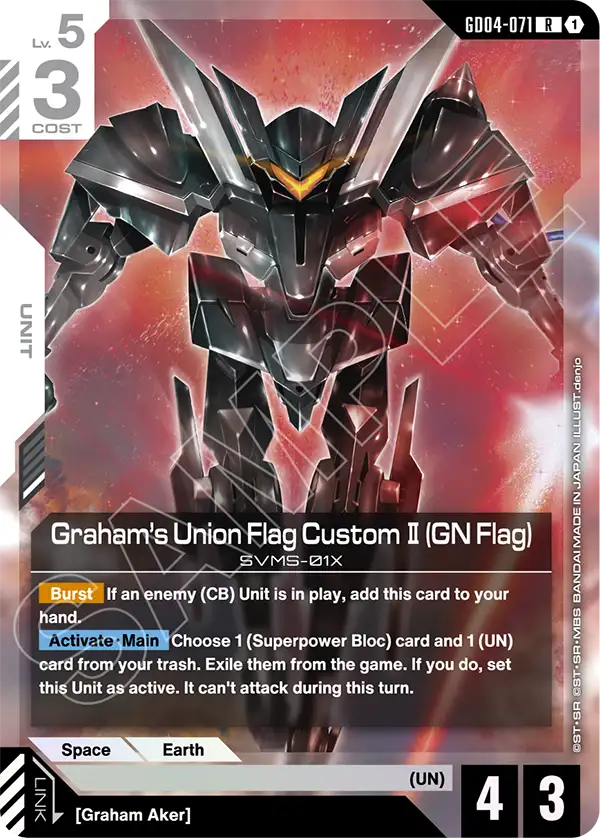 Graham's Union Flag Custom Ⅱ (GN Flag) GD04-071