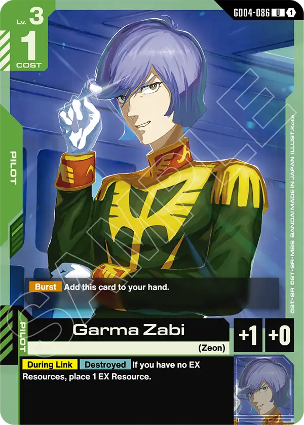 Garma Zabi GD04-086