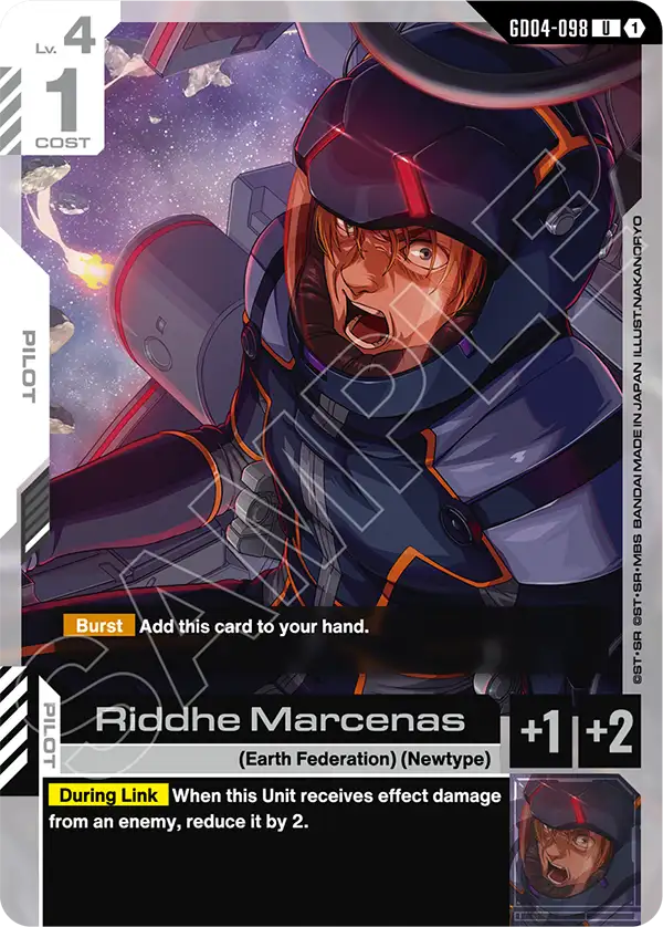 Riddhe Marcenas GD04-098