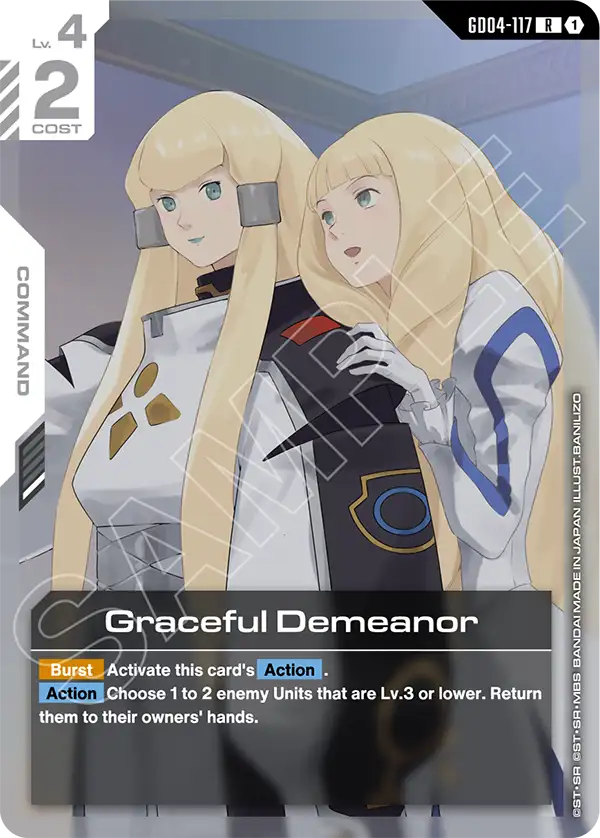 Graceful Demeanor GD04-117