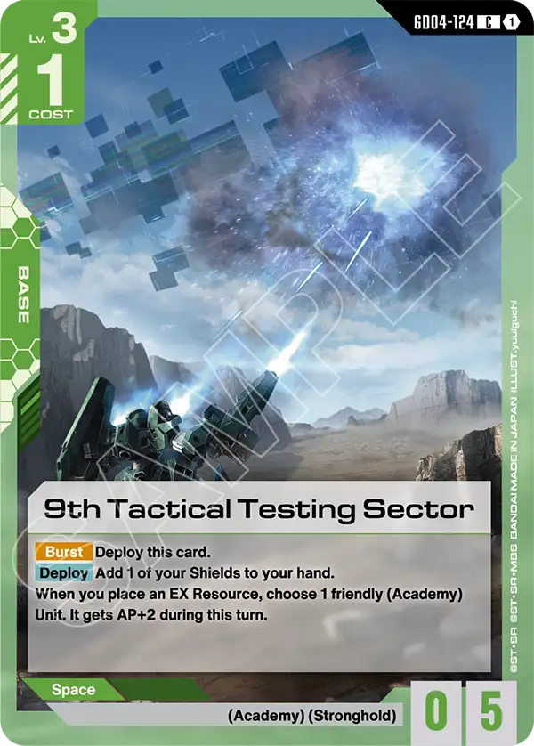 9th Tactical Testing Sector GD04-124
