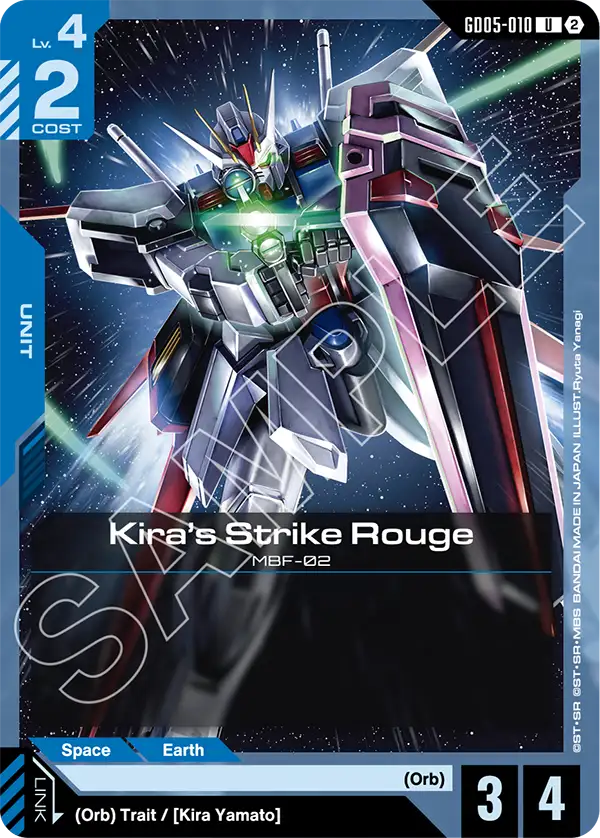 Kira's Strike Rouge GD05-010