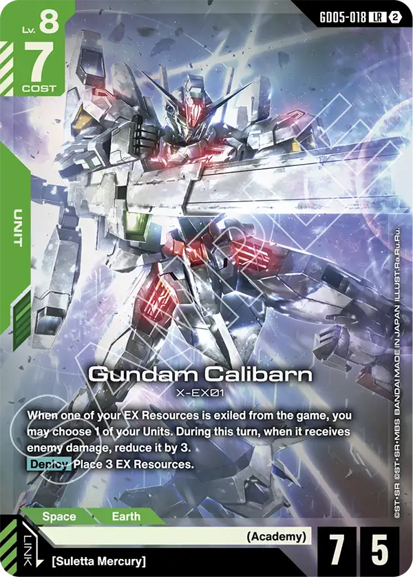 Gundam Calibarn GD05-018