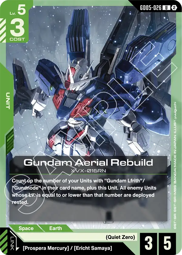 Gundam Aerial Rebuild GD05-026