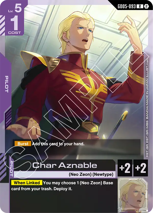 Char Aznable GD05-093